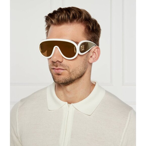 NEW LOEWE SUNGLASSES UNISEX MASK EYEWEAR LOEWE LW40108I 25G main image 4